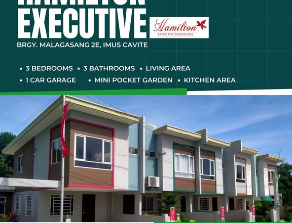 Complete Finished 3-Bedroom Townhouse in Imus, Cavite
