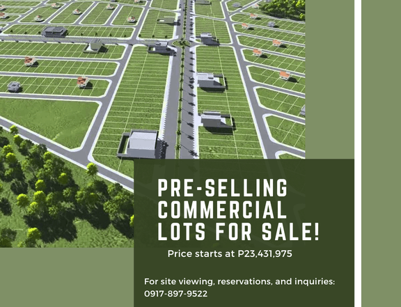 Pre-selling Commercial Lot  For Sale in Hermosa, Bataan