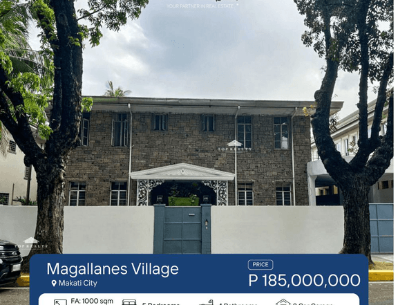 Very Spacious 5BR House for Sale in Magallanes Village, Makati City