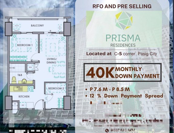 Prisma Residences located at C5 Pasig City