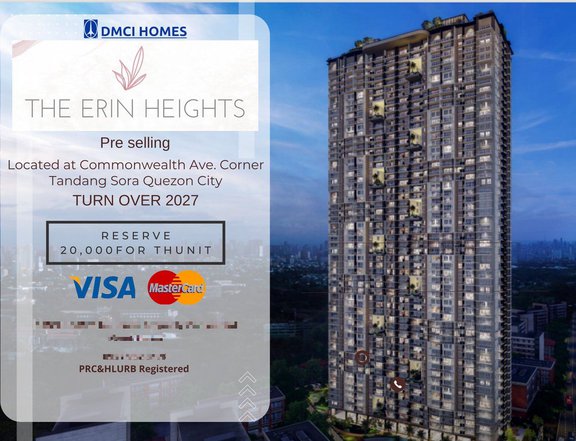 The Erin Heights 2 Bedroom Residential Condo for Sale