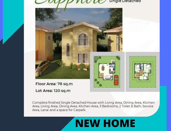 3-bedroom Single Detached House For Sale in Bacoor Cavite