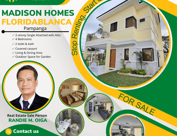 House and Lot fronting Basa Airbase near Clark Airport