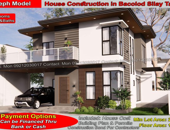 Joseph Model House Construction in Bacolod, Silay, Talisay & Bago City