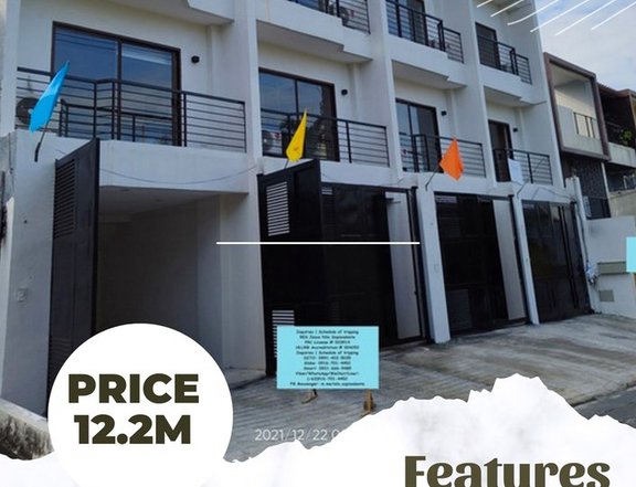 Ready For Occupancy Townhouse For Sale in Project 8 Quezon City