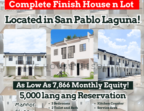 Complete finish home for as low as 7,866 monthly!