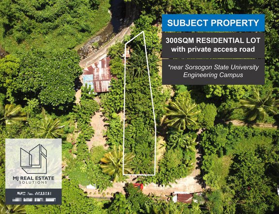 300 sqm Residential Lot for Sale in Sorsogon City