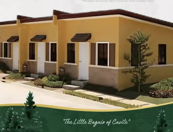 Affordable Rowhouse for Sale in Camella Trece Martires Cavite along Governor's Drive