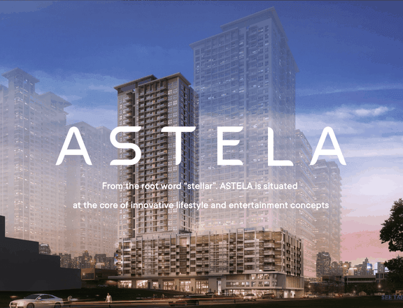 Studio Condo For Sale in  ASTELA CIRCUIT Makati City