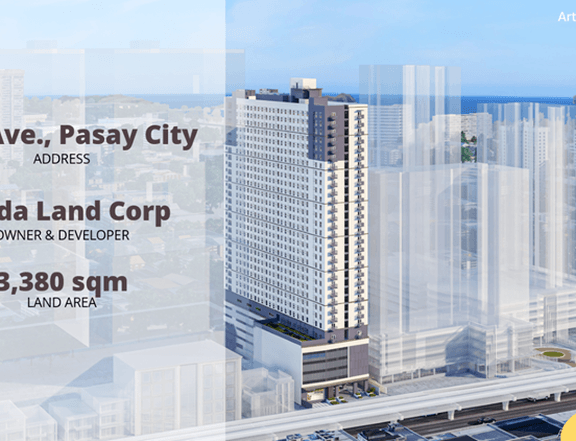 23.00 sqm Studio preselling unit   in CENTRALIS TOWERS Pasay