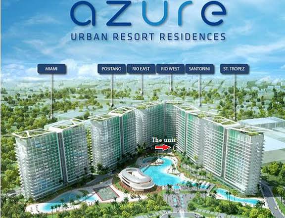 32.25 sqm 1-bedroom Condo Azure Urban Resort in Paranaque Metro Manila
