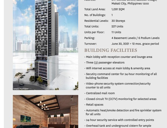 Ready for move-in | Rent-to-own Condo in Makati City