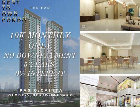 Shaw Mandaluyong 1BR 10K Monthly Condo NO DP RENT TO OWN Paddington Studio Preselling Lifetime BGC