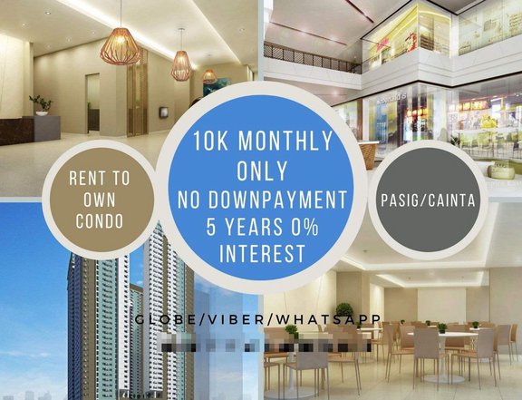 STUDIO NO DP 9k monthly Condo Mandaluyong 1BR RFO RENT2OWN MOVEIN BGC