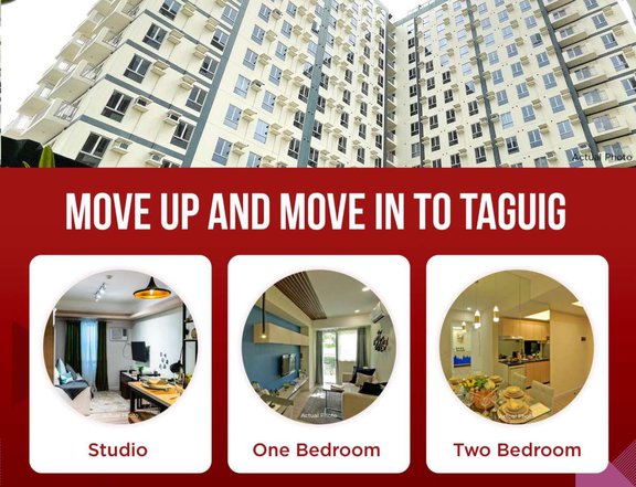 RFO 23.40 sqm Studio Condo Rent-to-own in Taguig Metro Manila Vireo