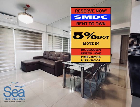 SMDC Sea Residences Condo For Sale in Mall Of Asia ,Pasay City near
