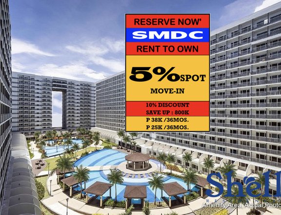 RENT TO OWN Condo in Pasay City,Mall Of Asia ,at Shell Residences