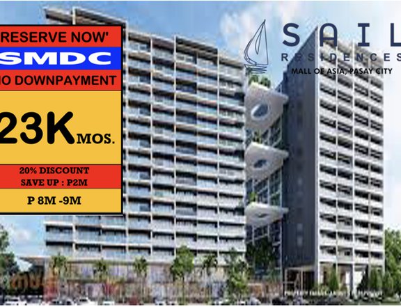 SMDC Sail Residences  Condo For Sale in Mall of Asia ,Pasay City