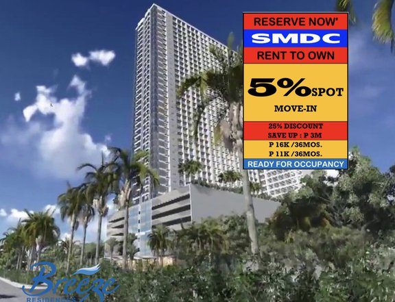 SMDC Breeze Residences Condo FOR SALE in ROXAS BOULEVARD