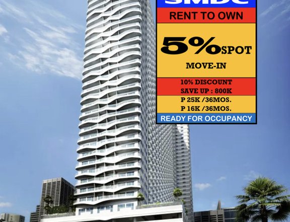 CONDO FOR RENT in Roxas Boulevard ;Pasay City At Coast Residences