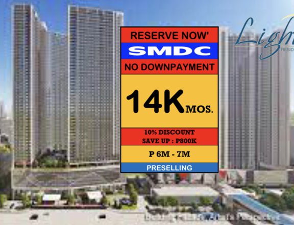 SMDC LIGHT 2 RESIDENCES Condo for sale in Mandaluyong City,Boni-MRT