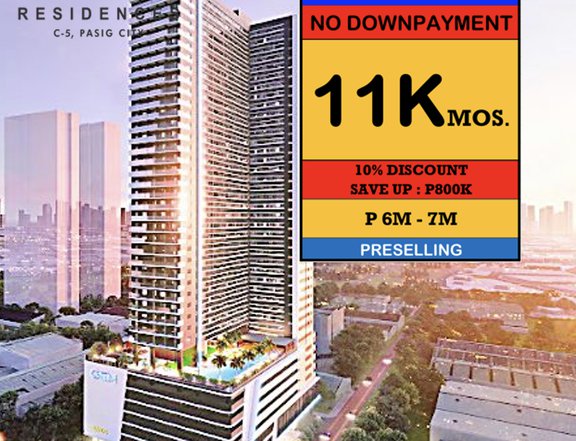 Condo for Sale in Pasig City ; along C5 SMDC Gem Residences near in