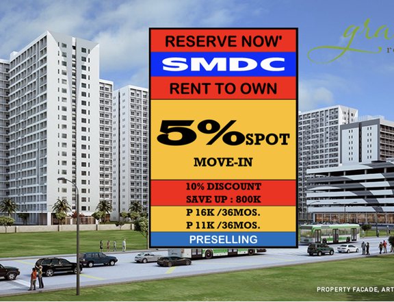 SMDC Grace Residences Condo for sale in Taguig City levi Mariano Ave.