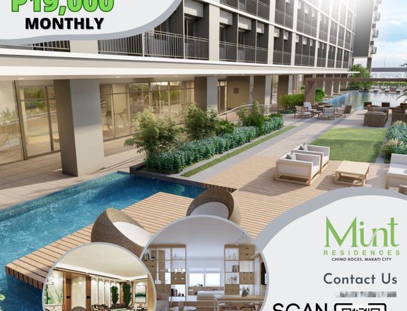 20.00 sqm 1-bedroom Condo For Sale in Makati Metro Manila