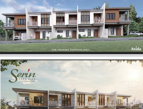SERIN TERRACES TAGAYTAY 3-BR SINGLE ATTACHED HOUSE END UNIT - TURNOVER MARCH 2028 - AVIDA AYALA LAND
