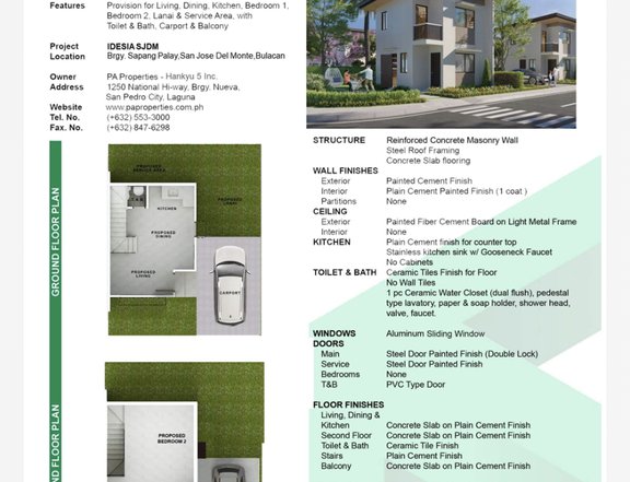 Provision for 2 bedrooms ,  dining,living  room and kitchen