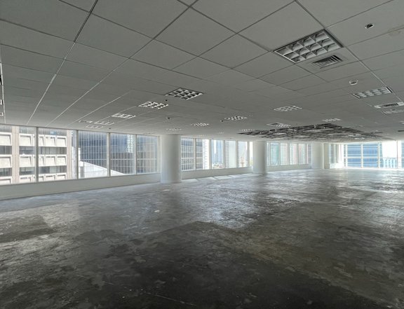 448.87 Sq.M. Warm Shell Office Space for Lease in RCBC Plaza, Ayala Avenue