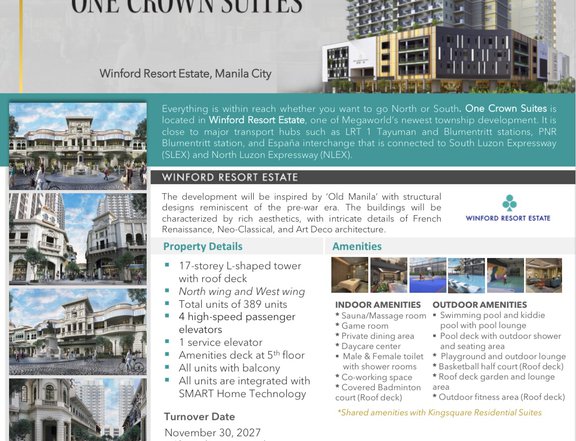 RFO residential condominium for sale near ubelt, china town and SM San Lazaro