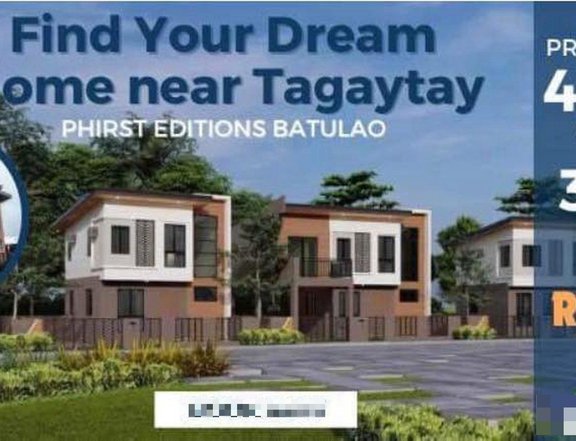 Best selling house and lot near tagaytay