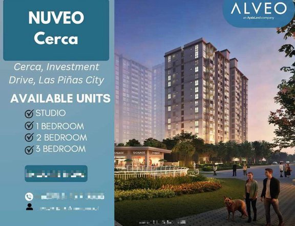 Nuveo Cerca las Pinas , 1 bedroom for sale free site visit.