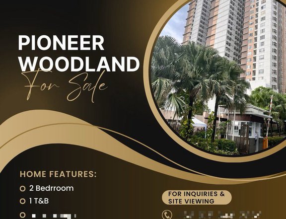 30 sqm 2 Bedroom Condo In Pioneer Woodland Mandaluyong Rent To Own