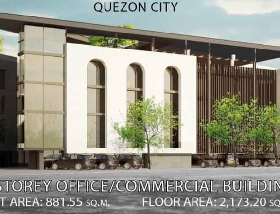 881.55sqm 4Storey Building for Sale in Quezon City