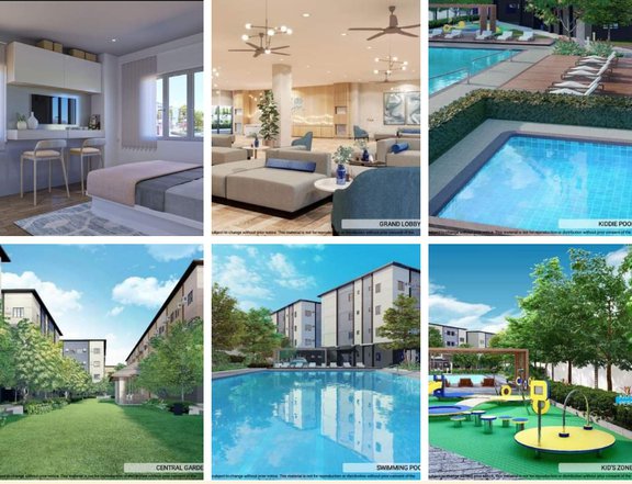 15k monthly Pre-selling 1-bedroom Condo For Sale Sta Rosa Laguna