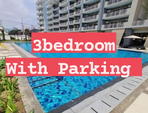 3BR with parking condo in Quezon City near Ateneo katipunan