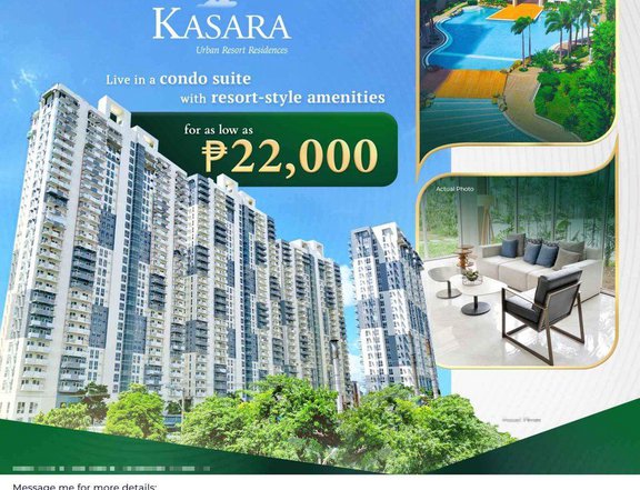 Ready For Occupancy 22.00 sqm 1-bedroom Residential Condo For Sale in Pasig