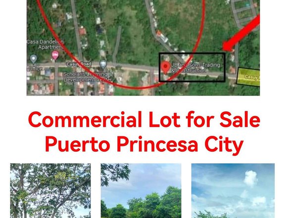 Commercial lot along cemented road. Ideal for subdivision or warehouse