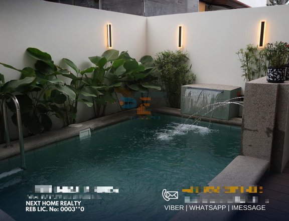 4 Bedrooms Fully Furnished Home with Pool for Sale in Angeles City Near Clark Pampanga