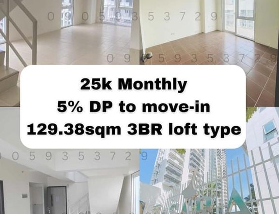 PENTHOUSE Unit BI-Level - 25k Monthly 3BR w/ balcony 5% DISCOUNT!