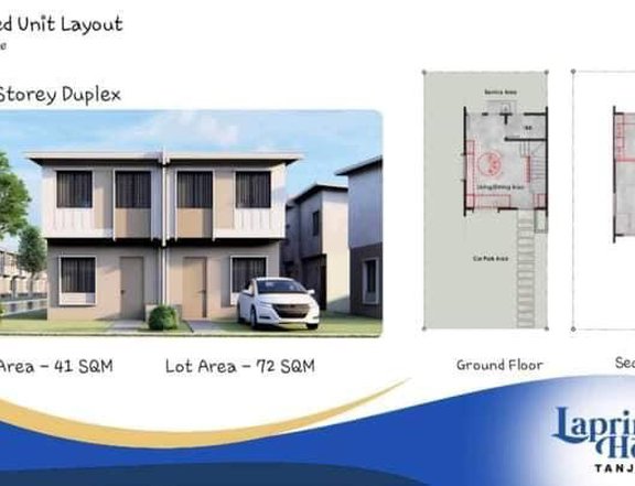 2-BR Duplex House for Sale at La Prima Homes in Tanjay Negros Oriental