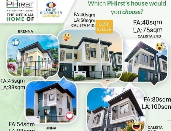 Phirst Parkhomes in Batulao Tagaytay Fully finished turn over