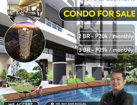 The Crestmont 2 Bedroom Pre-selling condo for sale in Quezon City