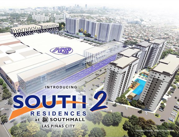 Preselling SOUTH 2 Residenced Beside SM SOUTHMALL starts 10K+/Monthly