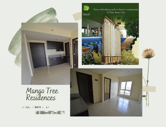 1 Bedroom Unit For Sale in Mango Tree Residences near Greenhills Cubao Manila Pet Friendly RFO Fit