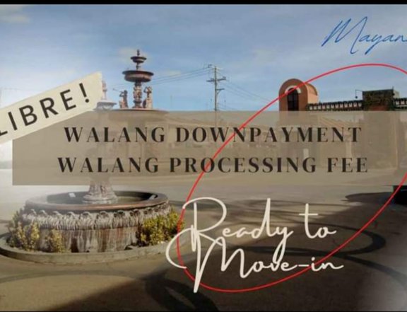 Hulugang Bahay at Lupa Pero walang downpayment ,miscellaneous fee