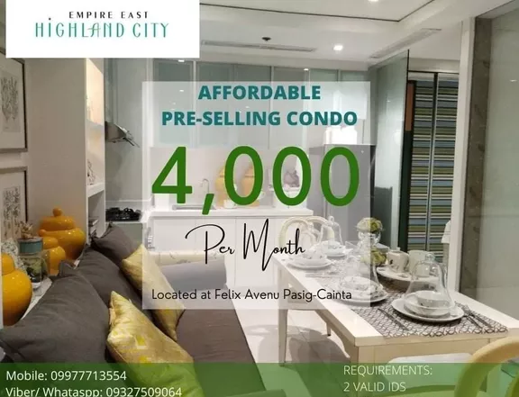 4k monthly Condo. No Salary Requirement