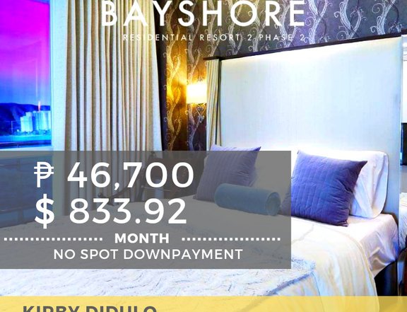 Pre selling 41 sqm Studio in Bayshore 2 Phase 2 by Megaworld